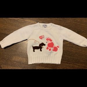 2t Valentines sweater
